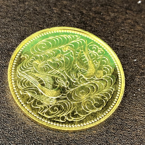 天皇陛下御在位60年記念10万円金貨幣 他貴金属